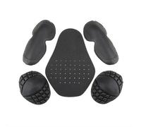 5Pc Motorcycle/bike Riding Jacket Back Elbow Shoulder Armour Insert Protector