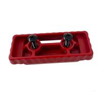 5PC Mounting Feet for Packout System Compatible with for PACKOUT Accessories, 75x30mm ABS Fixing Fittings for Tool Organization, Red/Black(red)