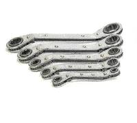 5pc Offset Ratchet Ring Spanner Set