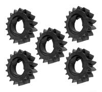 5pc Starter Motor Drive Gears 16 Tooth Pinion Bendix Replacement for Riding Lawn Mower Engines 28F707 28M706 28M707 28N707 28N777 Compatible with Tractor Model 820