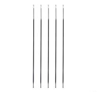 5Pc Steel Bicycle Spokes, Use for Bikes and Tricycles, Provides Robust Strength and Safe Riding Experience (277mm)