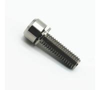 5pc Titanium Screw M5 X 16 18 20mm Ti Bolts With Washer Allen Key Column/Cone Hexagonal Socket For Bicycle Stem & Handlebar(Ti Color- Column,M5x16mm)