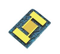 5pcs 0.01mm Transparent Interdigital Electrode Quartz Glass for Gas Humidity Biological MEMS Photoelectric Detection