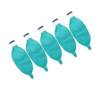 5PCS 0.5L Gas Bags Breathing Bags Enhanced Breath Training NBR Gas Reusable Training Gasbag for Laboratory Industrial Use Inner Diameter 22mm NBR Material