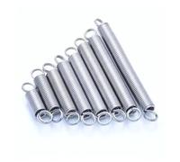 5Pcs 0.8mm 304 Stainless Steel O-ring Hook Spiral Extension Spring Outer Diameter: 6/8/10mm Length: 20mm-120mm(90mm (5Pcs),6mm)