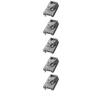 5PCS 1/144 Scale DIY German 10.5cm K18 Auf Panzer IV “Dicker Max” Tank Destroyer 3D Resin Model For Military Display