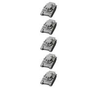 5PCS 1/144 Scale DIY German Panzer II Ausf. L Light Tank "Luchs" 3D Resin Model Kit for Military Display