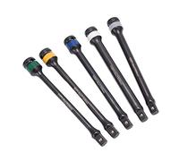 5PCS 1/2in Pneumatic Torsion Limiting Extension Bars Set Impact Wrench Socket Holder Universal