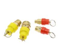 5PCS 1/4'' 3/8" 1/2" BSPT 1/3/4/5/6/7/8/10/12KG Air Compressor Safety Relief Valve Pressure Release Regulator for Pressure Piping(5KG,3/8 Inch)
