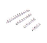 5PCS 1.4mm Copper Busbar for 1 Pole Circuit breaker MCB Busbar Connection 4way 6way 8way 12way Single Phase CZAOINCU(FORK Type 2P 12w-5PC)