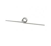 5pcs 1.4mm Wire Diameter Stainless Steel V-shaped Torsion Springs, 10mm Outer Diameter Hairpin Springs, 45/60/90/120/180/270°
