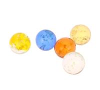 5Pcs 1.6MM Luminous Glass Ball Glass Marbles Colorful Assorted Marbles Glow In The Dark Pinball