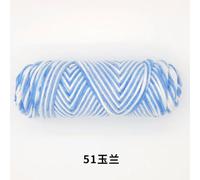 5Pcs 100g/Pc DIY Milk Cotton Yarn Soft Yarn Hand Knitting Threads Yarns for Knitting and Crochet Sweater Scarf
