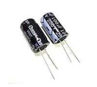5pcs 100uF 250V 100MFD 250Volt Aluminum Electrolytic Capacitor 16 * 25mm Radial 100mf250v 100uf250v 250v100mf 250v100uf ICXLPMC