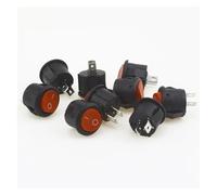 5pcs/10pcs 16mm diameter round rocker switches(Red 10PCS)