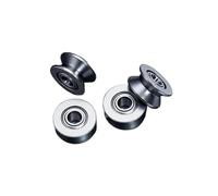 5pcs 10pcs 20pcs Carbon steel V624ZZ V-groove ball bearing pulleys for rail linear motion systems 4 * 13 * 6mm(10pcs)