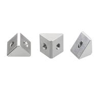 5pcs/10pcs 3D Printer Parts M3 Screw Nut Bracket Fixing Block Sheet Aluminum Block Triangle Cube DIY Accessories(Cube 10pcs)