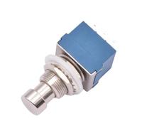 5pcs 10pcs 9 Pin 3PDT Guitar Effect Pedal Push Button Footswitch Solder Terminal Latching Stomp Foot Control Switch True Bypass(5PCS)