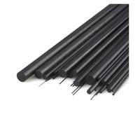 5pcs/10pcs Carbon Fiber Rod Dia 1mm 2mm 3.0mm 4.0mm 5mm 6mm Length 500mm(1mm 5pcs)