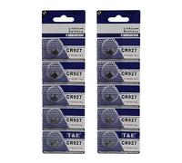 5pcs/10pcs CR927 button cell 3V lithium 927 clock calculator and remote control car key high energy density