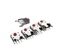 5PCS/10PCS Dustproof Mouse Wheel Encoder Decoder 5 7 5 9 10 11 12mm Red Core switch(7MM,5PCS)