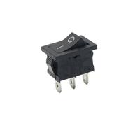 5PCS 10PCS KCD1 Push Button Switch 2 position On-OFF 15x21mm 2/3 Pin SPST switches 10A/125V 6A/250V Boat Rocker Switch IDGTTLDF(Black On-Off 3 Pin,10PCS)