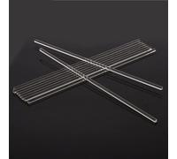 5pcs 10pcs Lab Glass Stirring Rods Borosilicate Stirrer for Chemistry Lab (Size : 10x200mm 5pcs)