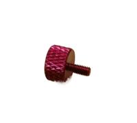 5pcs-10pcs/lot M3 M4 M5 M6 Colourful Aluminum Knurled Thumb Screw Flat Head DIY Computer Case For Home, Electronic, Machine(30x134cm-08,M6x16 5pcs)