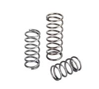 5Pcs/10Pcs Spring Steel Natural Color Compression Wire Diameter 1.6mm OD 12/13/14/15mm Free Length 10mm~100mm(15mm (10Pcs),12mm-1.6mm)