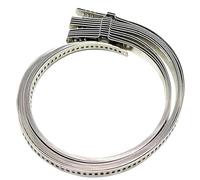 5Pcs/10Pcs Universal Stainless Steel Axle CV Joint Boot Crimp Clamps Kit Driveshaft CV Boot Clamps 25-50mm 50-120mm Adjustable(10pcs L)