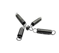 5Pcs/10Pcs Wire Diameter 2.0mm Spring Steel S Hook Cylindroid Pullback Extension Springs Tension Coil(110mm (5Pcs),11mm-2.0mm)