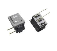 5pcs 10T55 21 x 15mm Boat Shape Ignition Switch Side Connector 2 Pin 2 Position 5A 250V