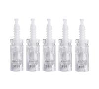 5Pcs 12 Pin Microneedling Pen Replacement Cartridges or Dr.pen M7/M5/N2/E30 Microneedling Pen Models, Original Disposable Replacement Parts Microneedling Cartridges Skin Care Accessories