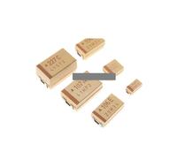 5pcs 1206 SMD Tantalum Capacitor 3216 A Type 10V 100UF 20% TLJA107M010R1400 107A BIANMTSW
