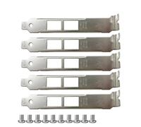 5pcs 12cm Full Height Network Card Bracket Adapter Baffle Replacement for Intel X540-T2 X550-T2 E10G42BT 10G