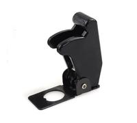 5PCS 12mm Toggle Switch Flip Up Cover Auto Car Boat Truck Illuminated Led, Waterproof Anti-mis-touch (Black)