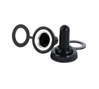 5pcs 12MM Toggle Switch Rubber Resistance Cover Cap Boot Black Tarpaulin IDGTTLDF