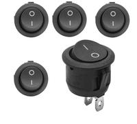 5Pcs 12v Awitch, Toggle Switch, Rocker Switch, Switches, 12v Light Switch,Replacement Switch for Auto Boat Homehold Application