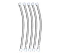 5pcs 14 x 1.5 Female Thread Air Compressor Element Hose Brake Silent Oil Free Line Pipe 50cm