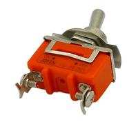 5pcs 15A 250V SPST 2 Terminal ON OFF Toggle Switch with waterproof cap