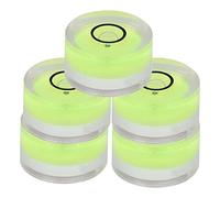 5pcs 15mm Spirit Level, Diameter Measuring Tool Mini Round Level Bubble for Balance Scale for Work Shop, Speakers, Phonograph, Tripod, Turntable, Automount Telescope, Drill