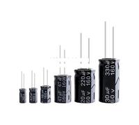 5pcs 160V Aluminum Electrolytic Capacitor 1UF 2.2UF 3.3UF 4.7UF 10UF 47UF 100UF 220UF 330UF 470UF 1000UF(160V 3.3UF 5PCS)