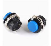 5pcs 16mm Momentary Push Button Switch R13-507 Self-Recovery Button 6A 125V 3A 250V(B)