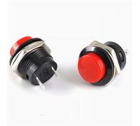 5pcs 16mm Momentary Push Button Switch R13-507 Self-Recovery Button 6A 125V 3A 250V(R)