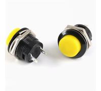 5pcs 16mm Momentary Push Button Switch R13-507 Self-Recovery Button 6A 125V 3A 250V(Y)