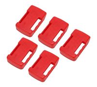 5PCS 18V Battery Holder, Easy Installation Portable Durable Safe Battery Buckle with Countersunk Screw Holes, Keeps Battery Tidy, Suitable for Einhell HANSCH 18V Lithium Battery