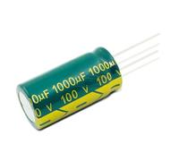 5pcs 18x35mm 25v 10000uf 100v 1000uf low resistance Electrolytic Capacitor(100v 1000uf 5pcs)