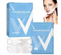 5PCS/1Box Bloskin Lift Mask Skincare,Face Lifting Mask,Bloskin Double-Chin Mask,V-Line Face Mask,V Shape Lifting Chin Mask,Lifting Face Tape,Double-Chin Mask,Chin Contour Mask,Face Slimmer Chin Mask