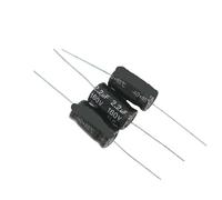 5PCS 2.2uf 160V horizontal axial non-polar electrolytic capacitor 160v 2.2uf 10X18