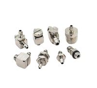 5Pcs 2-6mm M3-M6 Male Brass Barb Fitting(4-M3,PC-Straight)